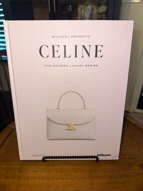 Celine Pink Cover Coffee Table Book 📖